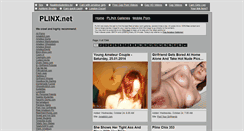Desktop Screenshot of plinx.net
